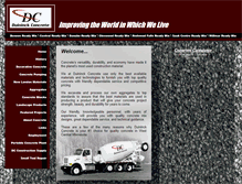 Tablet Screenshot of dconcrete.com